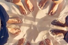 barefoot